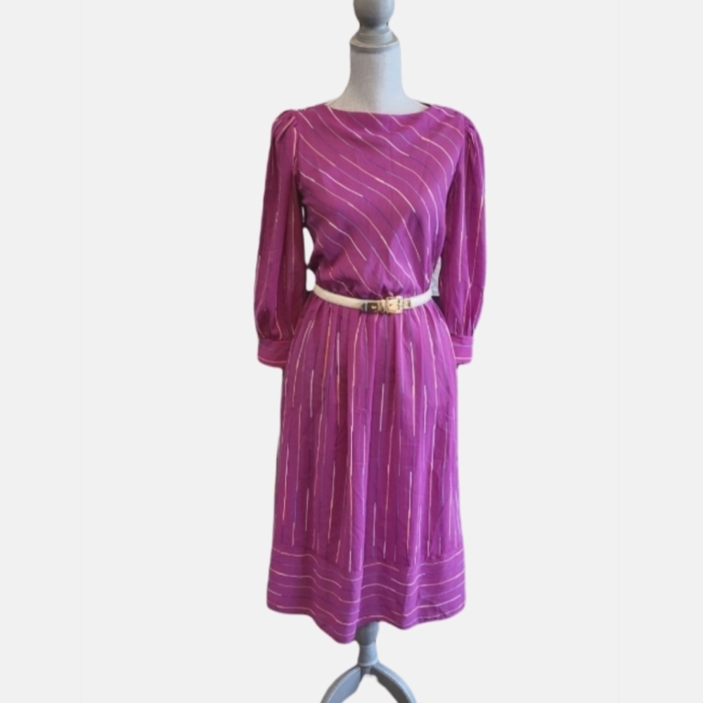 Vintage Ell-Jay 1970's Secretary Dress